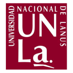 Universidad Nacional de Lanús logo